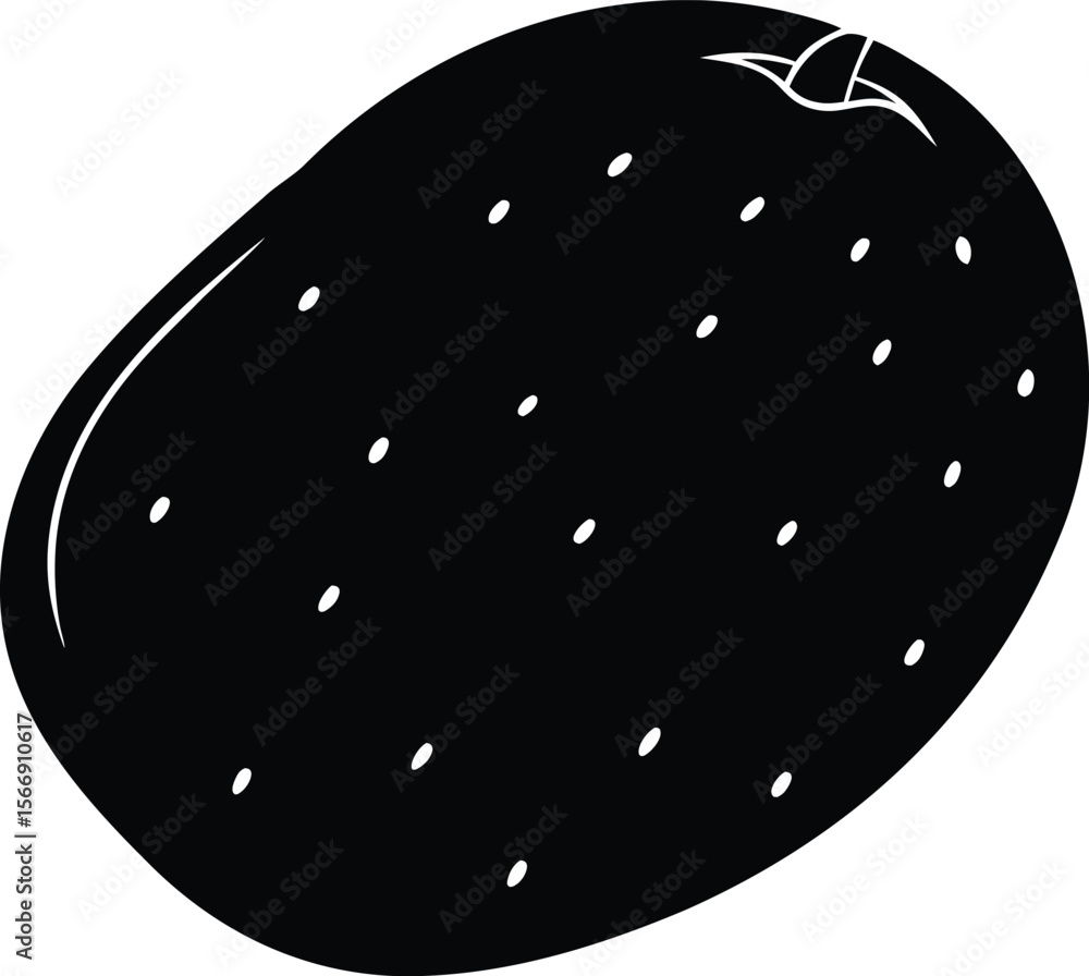 potato on white background.eps potato on white background.eps