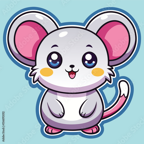 Cute Cartoon Mouse