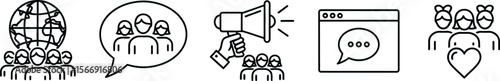 Global community outreach and communication strategy for social impact team