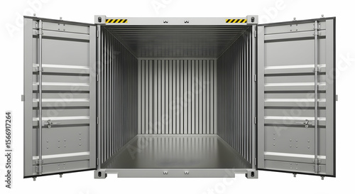 Empty shipping container