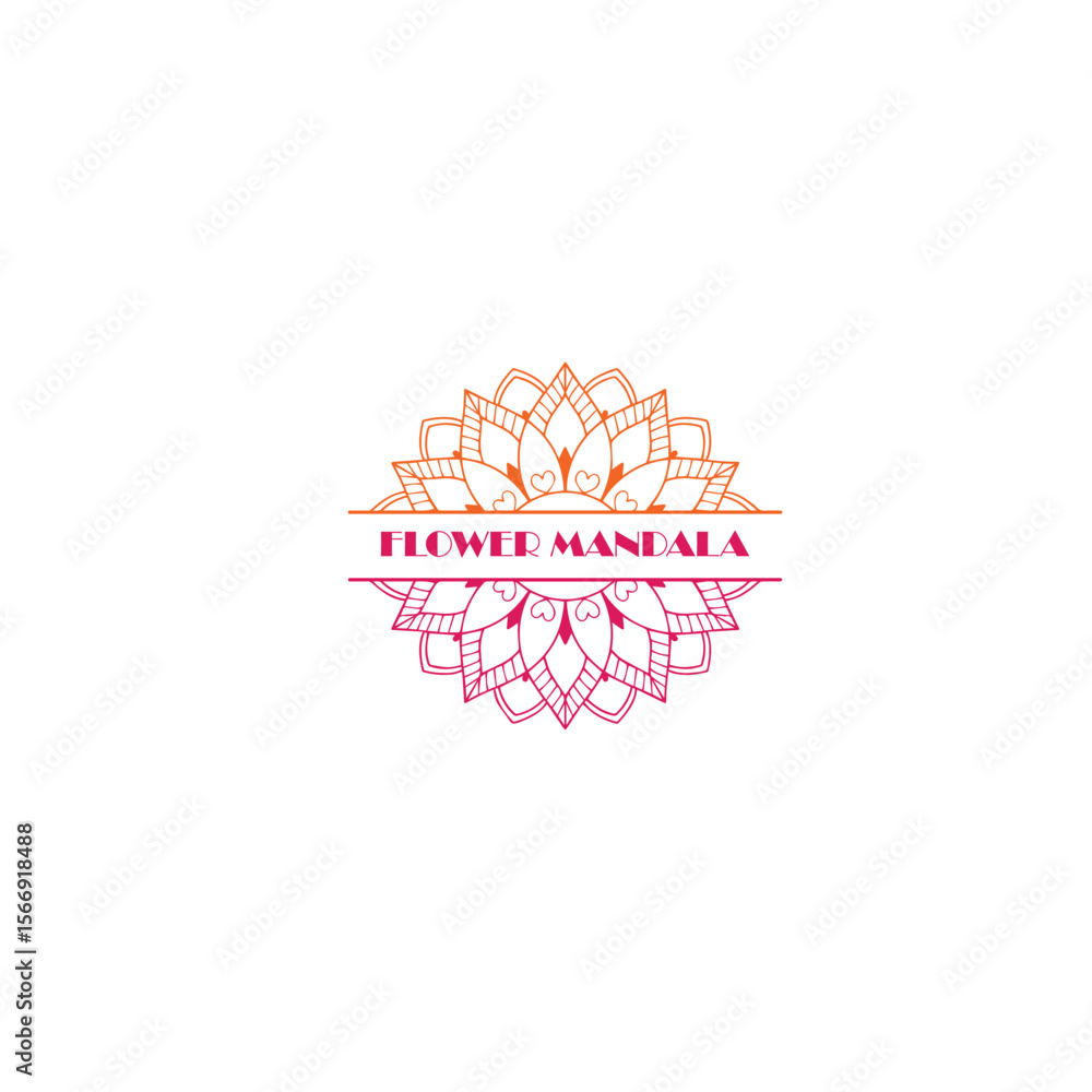 Obraz premium Flower mandala