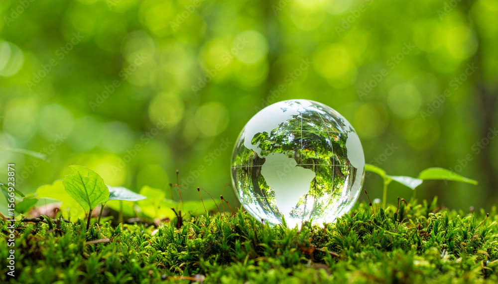 green grass and globe green grass and globe