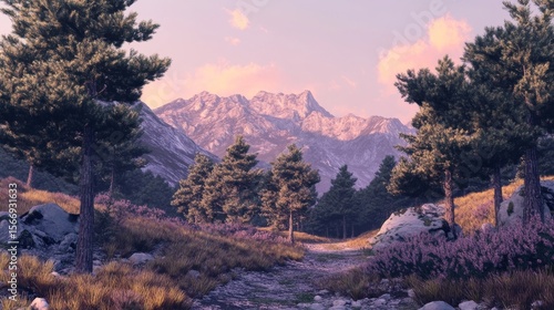Romania's wooded mountains.