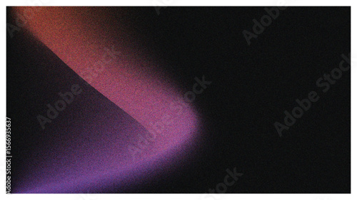 Ethereal Light Swirl with Grain, Abstract Orange Purple Gradient on Dark Background, Dynamic Cinematic Backdrop Design