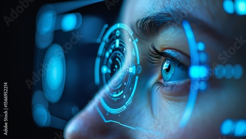 Futuristic Eye Interface: A Glimpse into Tomorrow's Technology