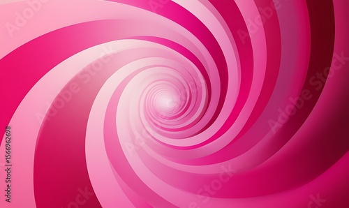 Glossy pink and soft rose stripes swirling around each other in a candy cane effect, fun and playful.