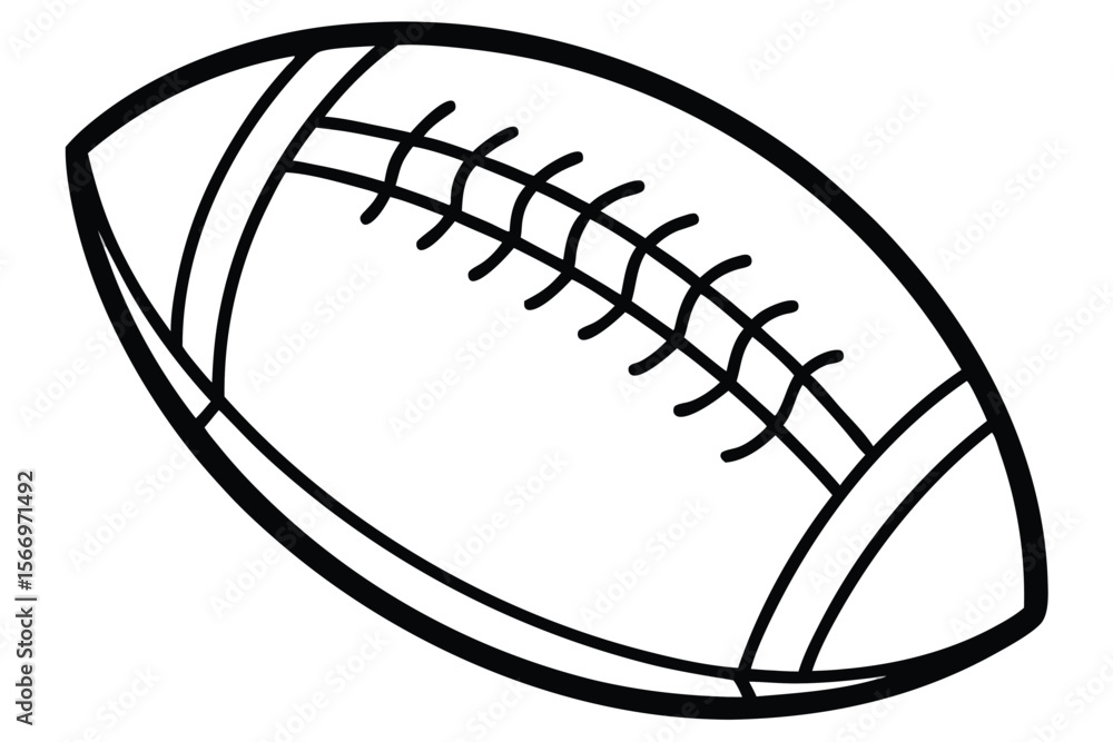 An American football and baseball vector illustration, perfect for sports equipment and game design An American football and baseball vector illustration, perfect for sports equipment and game design