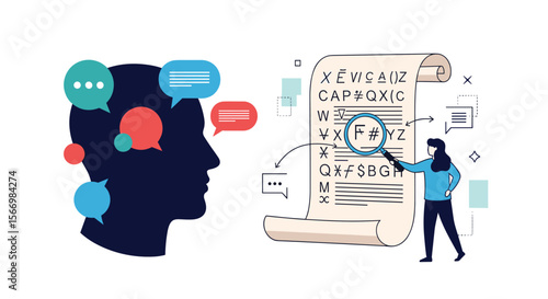 Understanding the psychology of communication and deciphering complex written information efficiently