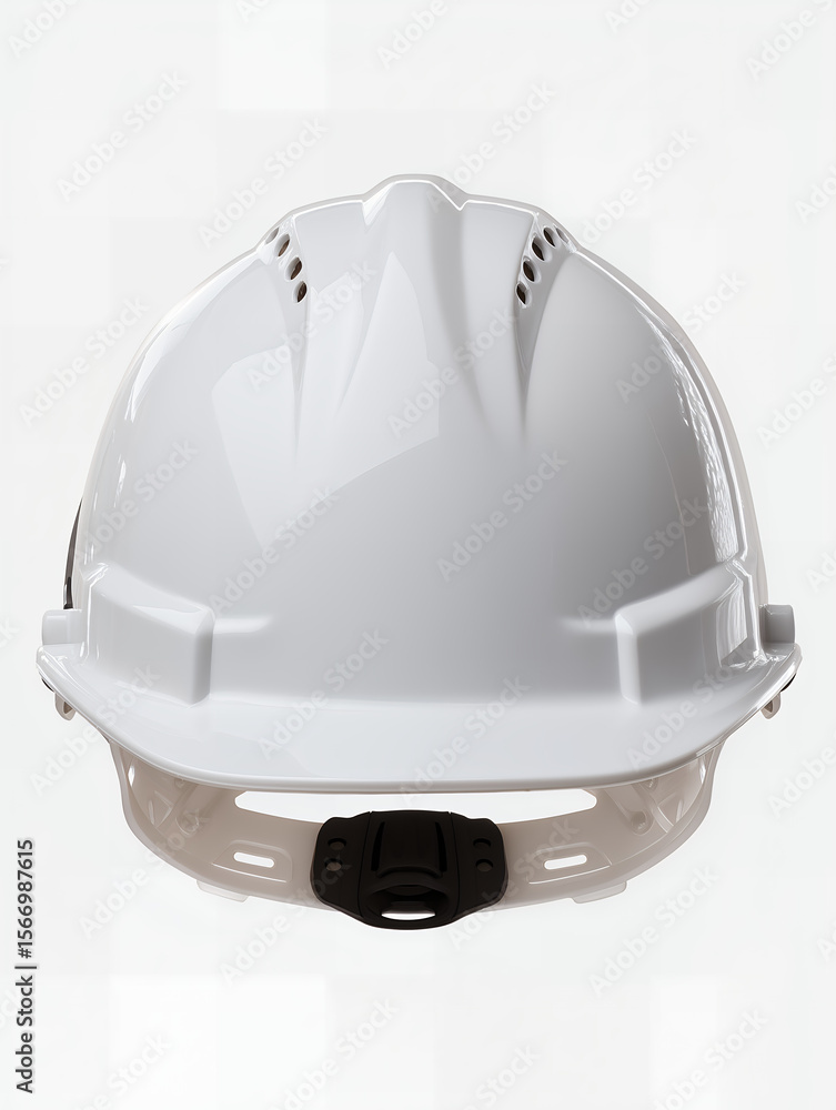 Fototapeta premium Safety Construction Helmet Isolated on Clean Background