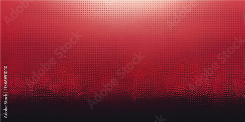 Red grunge texture pattern design with a light vintage wall surface