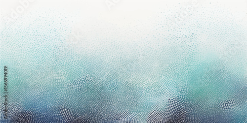 An abstract blue water background with a grunge texture, evoking a cold winter sky or frozen window pane