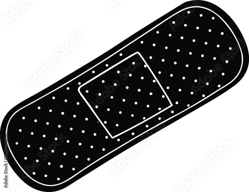 bandage on white background.eps