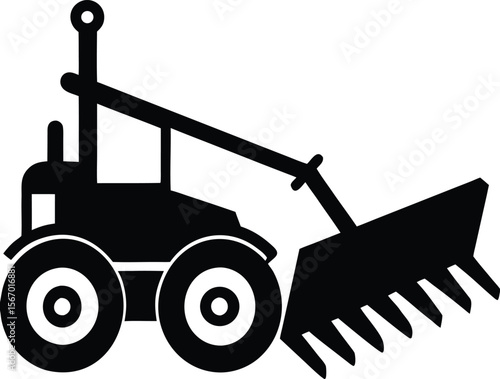 plow on white background.eps