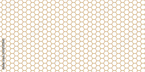 Seamless metallic grid pattern with a geometric honeycomb and dot design