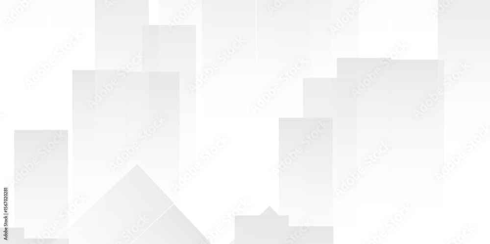 Obraz premium High-Quality Abstract White and Gray Vector Background for Branding, Social Media, and Business Presentations