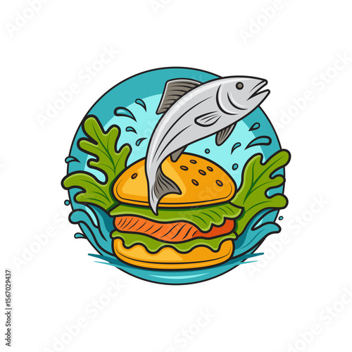 Fish burger 