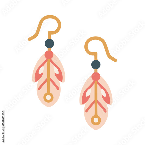 earring illustration design