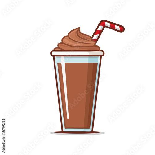 Chocolate MilkShake Isolate...