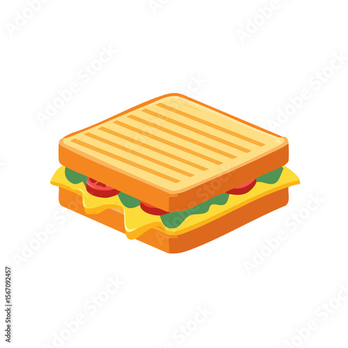 Grilled Cheese Sandwich wit...