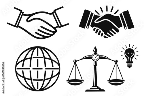 business-ethics-and-values---black-icons-