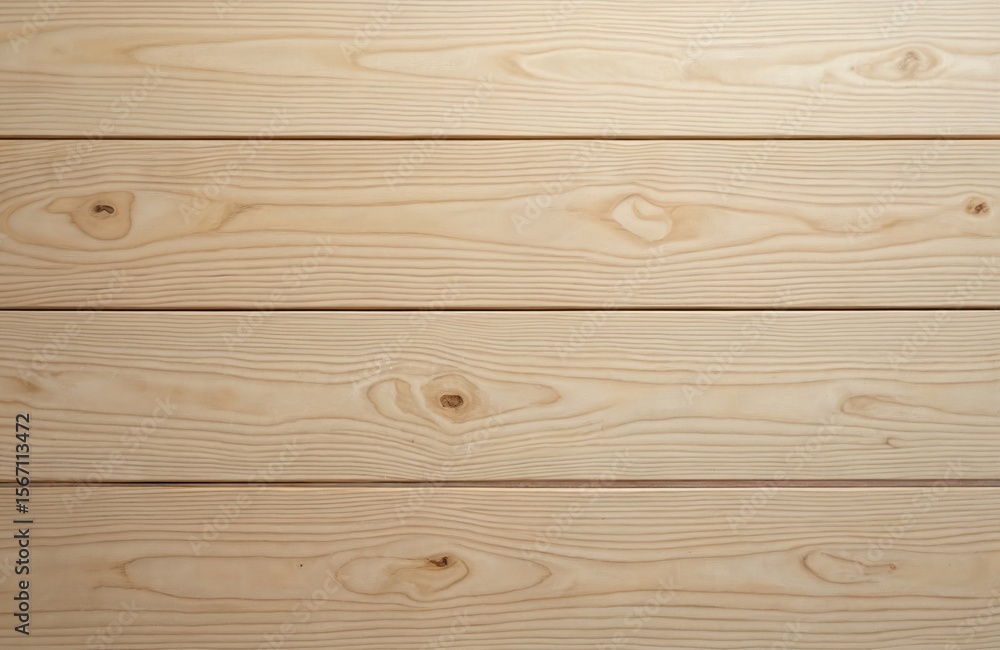 Fototapeta premium Light bleached teak wood texture seamless. Beige wood planks background. Natural wooden texture surface. Repeatable tileable seamless pattern. Minimalist design, for wall decor, interior design, home