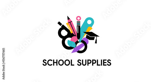 Vibrant Back to School Supplies  Essential Stationery & Educational Tools for Students