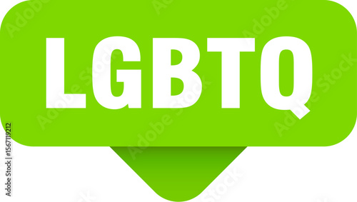 lgbtq sticker. lgbtq sign on transparent background