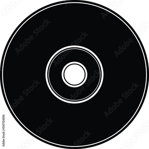 dvd on white background.eps
