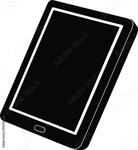 e reader on white background.eps