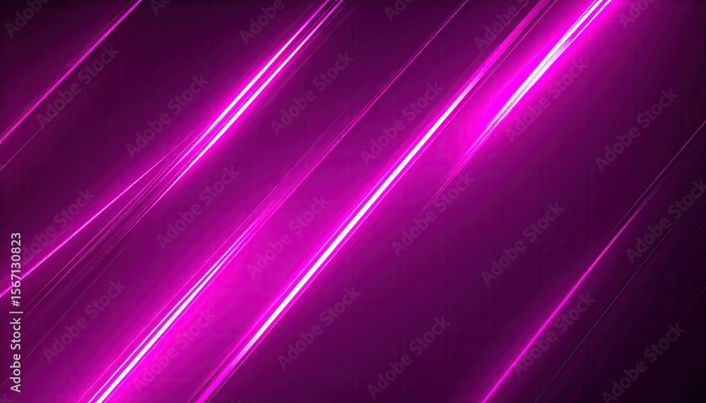 Diagonal Neon Magenta Light Streaks on Dark Gradient Background Abstract Futuristic Design Diagonal Neon Magenta Light Streaks on Dark Gradient Background Abstract Futuristic Design