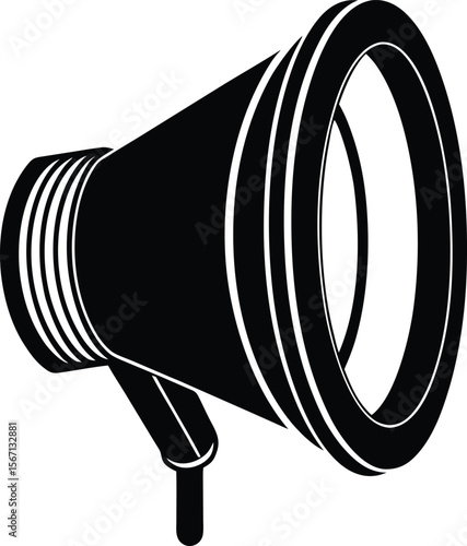 reflector on white background.eps