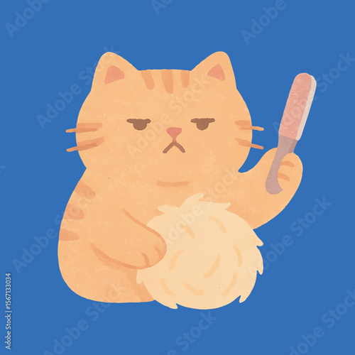 meme cat Grumpy Cat this aint furball its personality