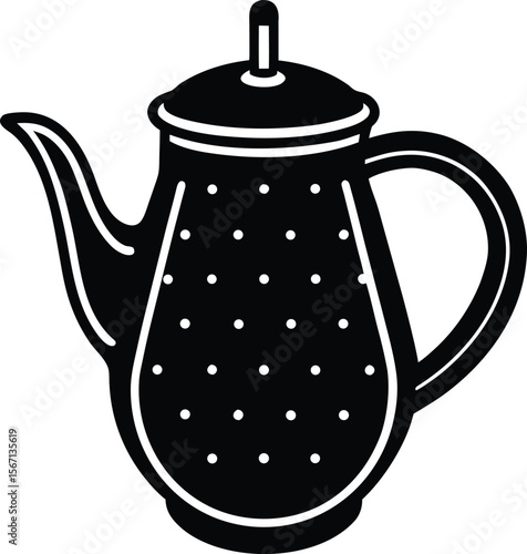 tea infuser on white background.eps
