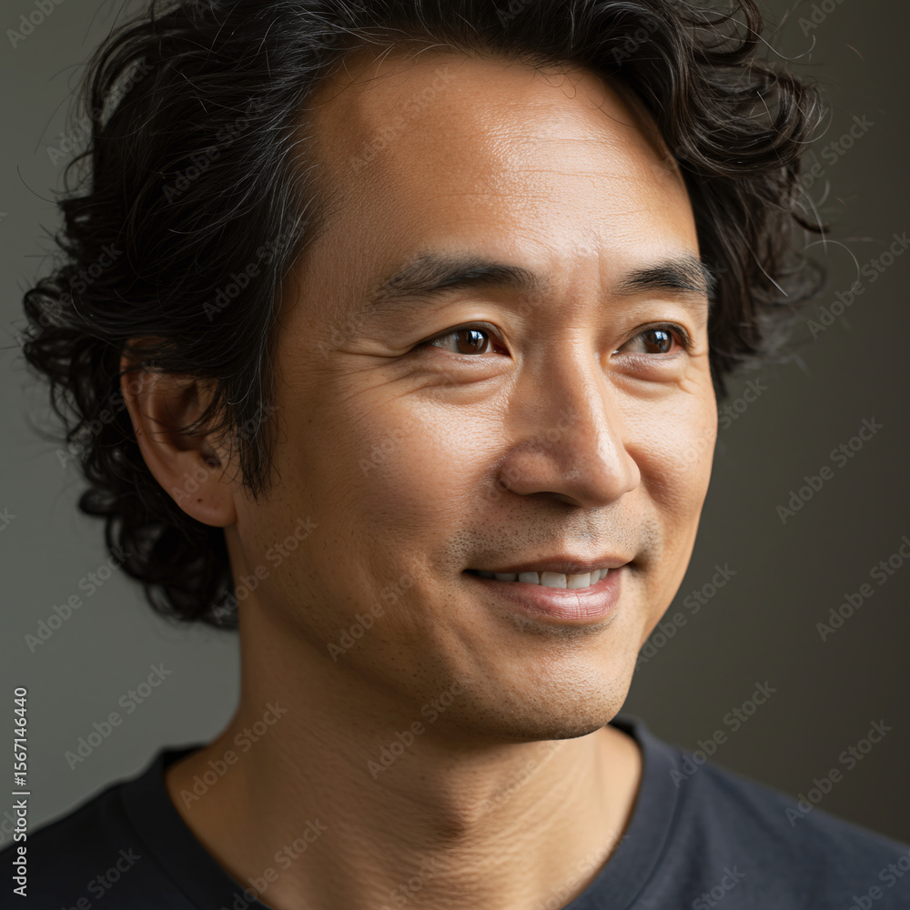 Fototapeta premium portrait close up man