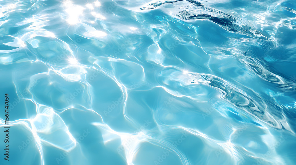 Fototapeta premium blue water surface