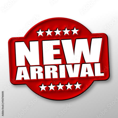 new arrival stamp