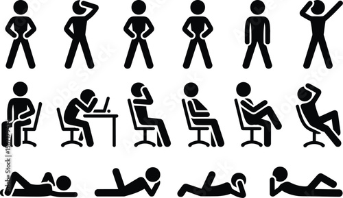 Collection of lion silhouettes offering versatile graphic options for symbol creation, strong branding, logo design, apparel, and promotional content in various scalable formats.