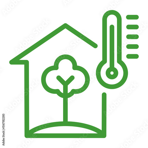 greenhouse effect icon
