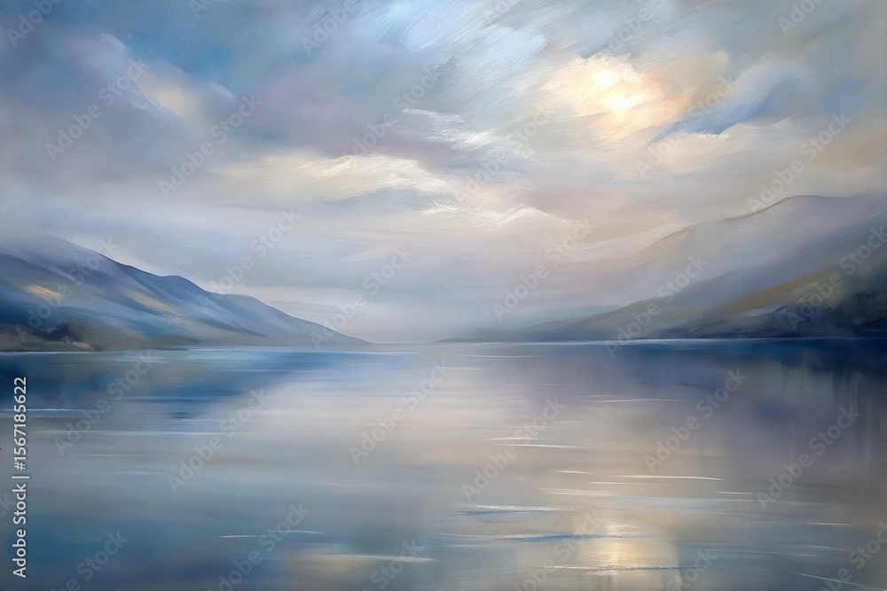 Fototapeta premium Layered Neutral Circles – 16K Abstract Minimalist Painting for Japandi & Modern Wall Art