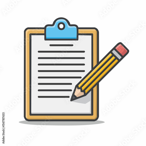 Document à signer, crayon