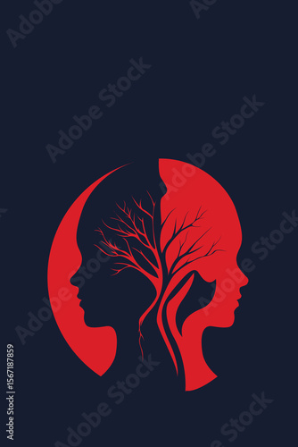 Emotional Intelligence, Schizophrenia, Psychology, Personality, Dementia, Narcissus, Manipulation, Mind, Brain, Mental Health, Road, Love, Hug, Freedom, Thoughts, World, Life, Vector, Artwork