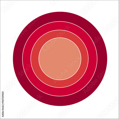 CÍRCULO SOL SOLES CRADIENTE PANTONE