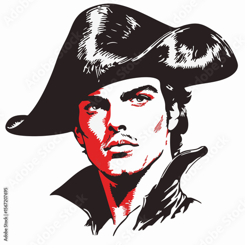 full-shot of a Scarlet Pimpernel icon The back