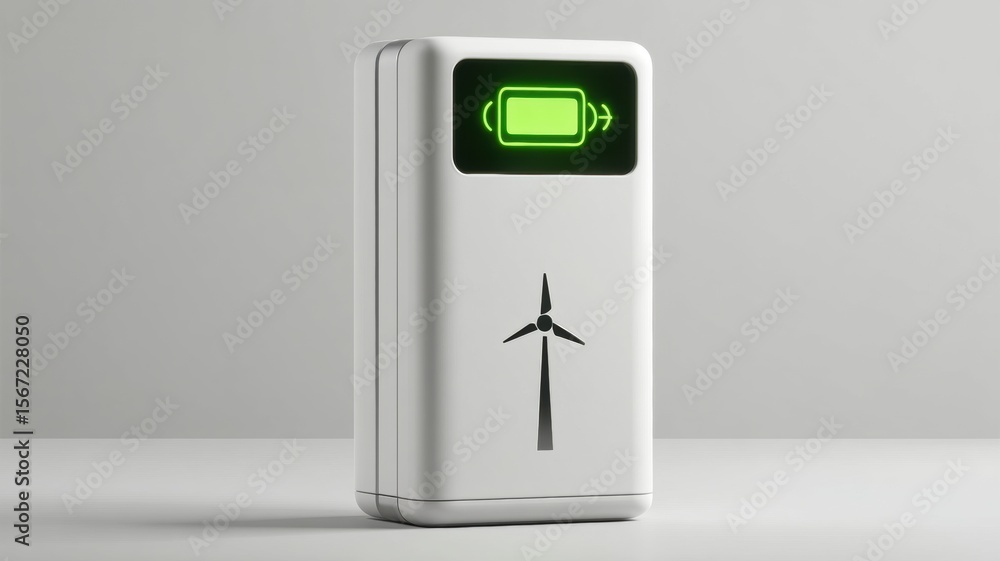 Green electric battery technology for energy storage. Portable wind energy generator with battery indicator display. Green electric battery technology for energy storage. Portable wind energy generator with battery indicator display.