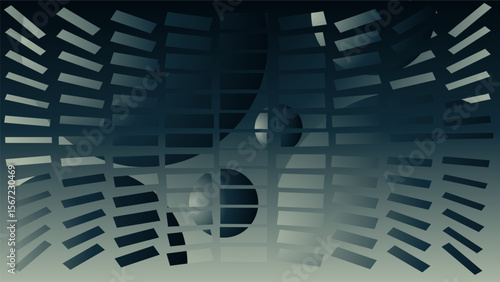 Abstract background with geometric shapes and lines.