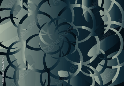 Abstract background with circles. 