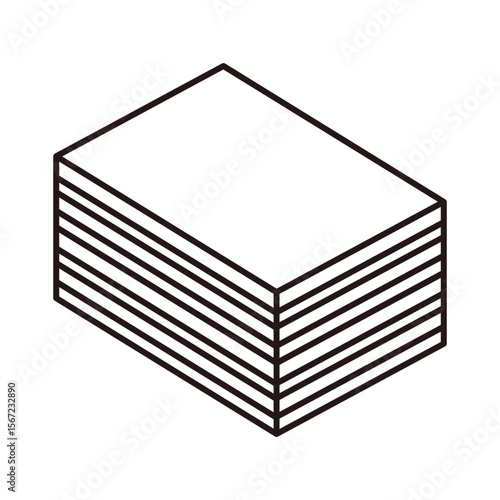 積み上がった本のイラスト