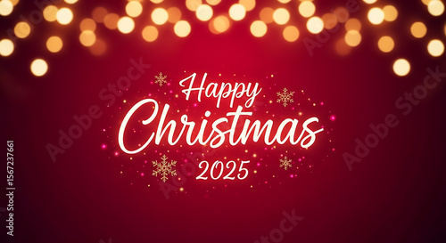 Wallpaper Mural Merry Christmas 2025 Festive Lights Torontodigital.ca