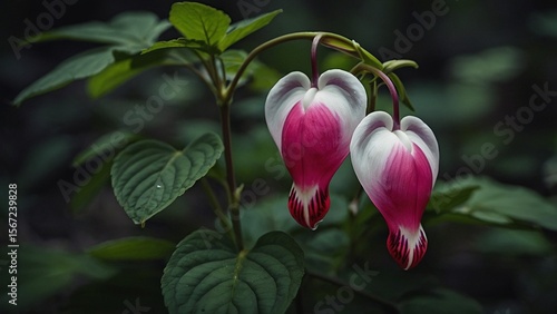 pink and yellow flower