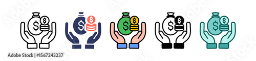 Capital multiple icon